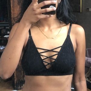 UO Criss Cross Bralette Top